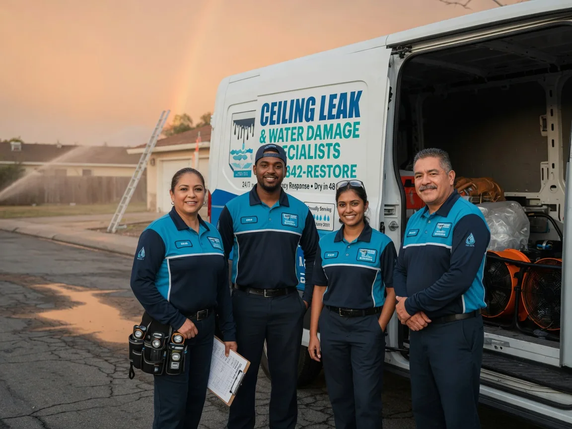 Ceiling Leak Cleanup company in Summerville, OR